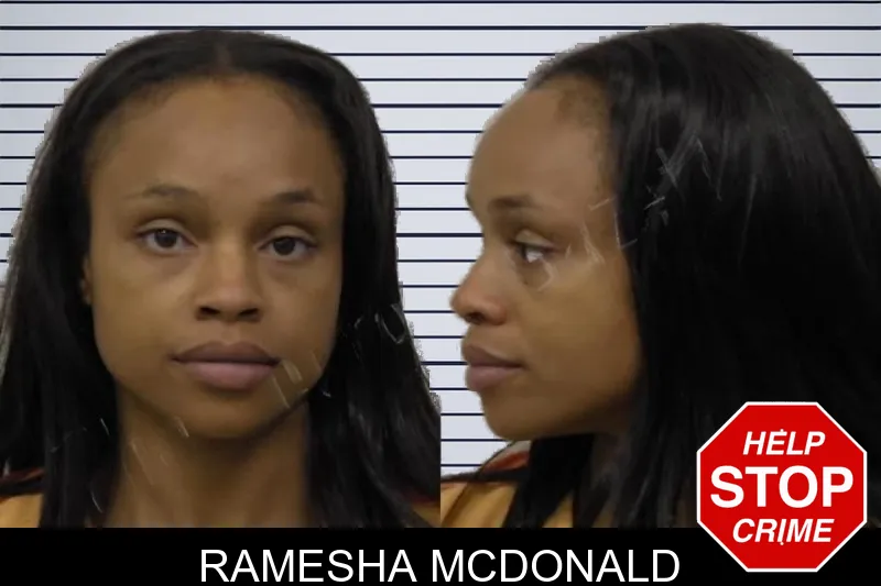 Ramesha McDonald mugshot