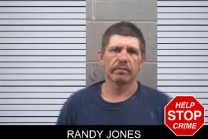 Randy Jones mugshot