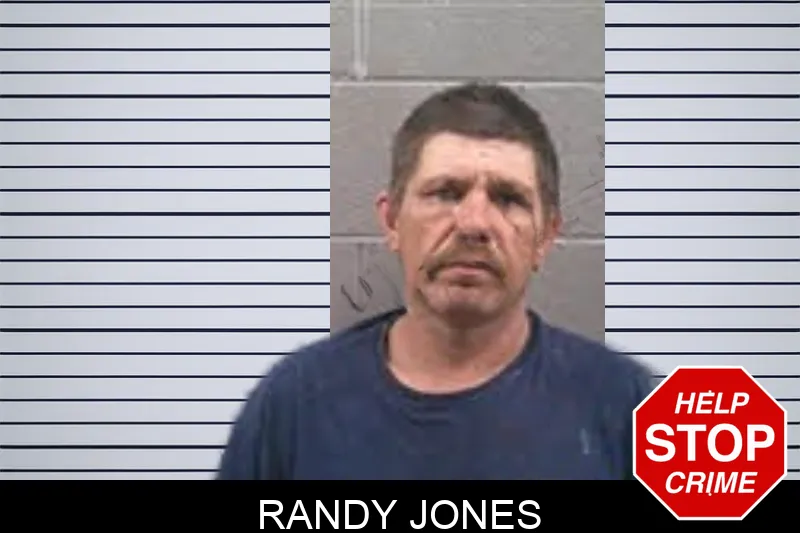 Randy Jones mugshot
