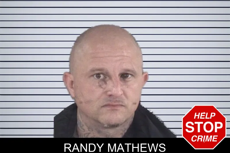 Randy Mathews mugshot