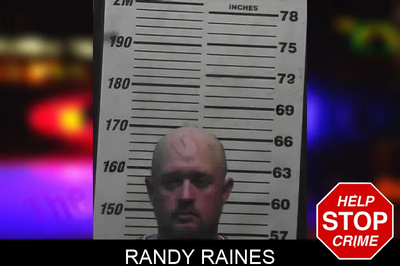 Randy Raines mugshot