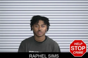 Raphel Sims mugshot