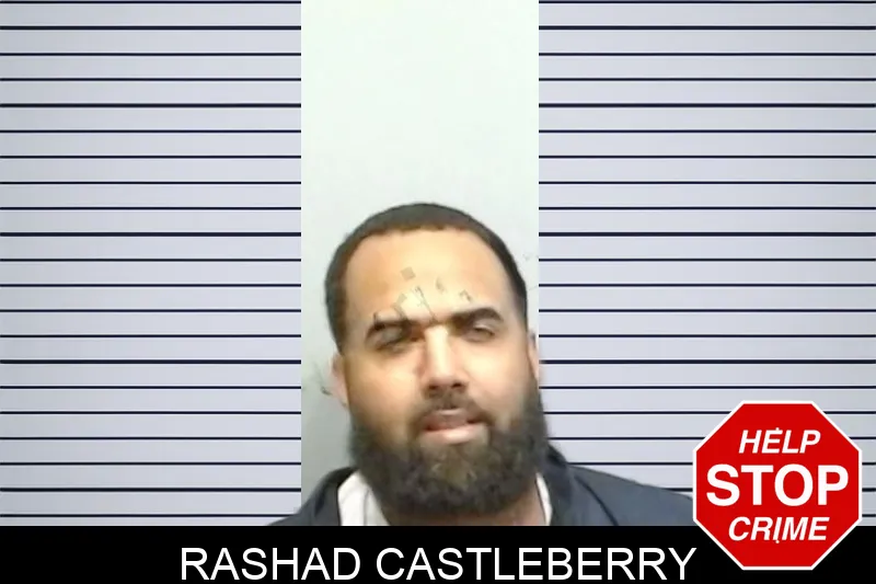 Rashad Castleberry mugshot
