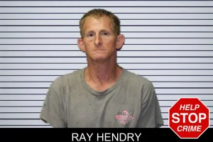 Ray Hendry mugshot