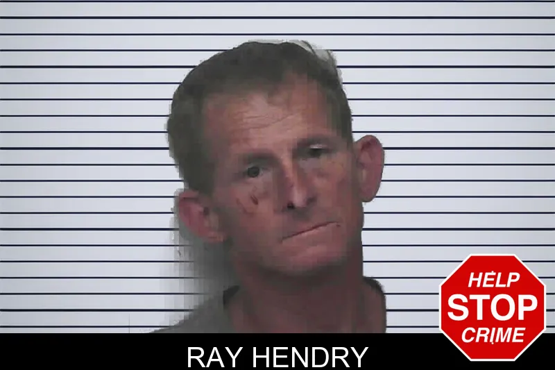 Ray Hendry mugshot