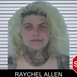 Raychel Allen mugshot
