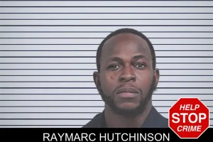 Raymarc Hutchinson mugshot
