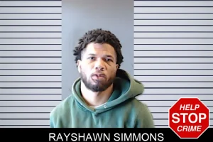 Rayshawn Simmons mugshot