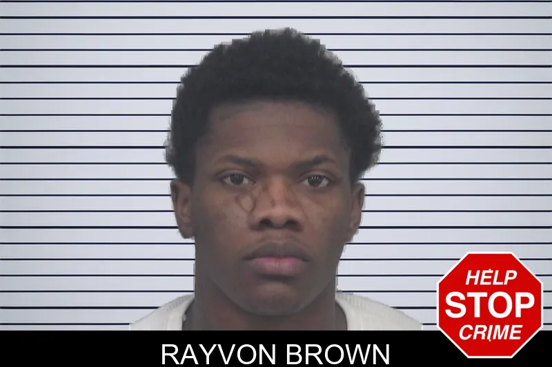 Rayvon Brown mugshot