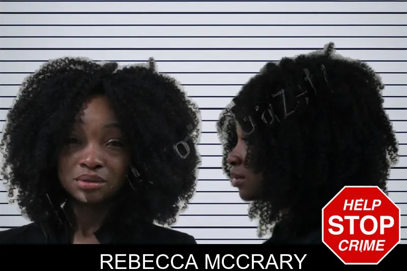 Rebecca McCrary mugshot