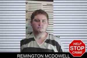 Remington McDowell mugshot