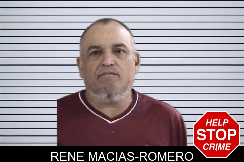 Rene Macias-Romero mugshot