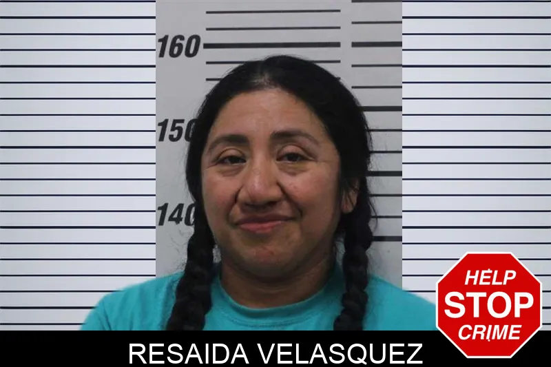 Resaida Velasquez mugshot – Colquitt County , Georgia Resaida Velasquez mugshot