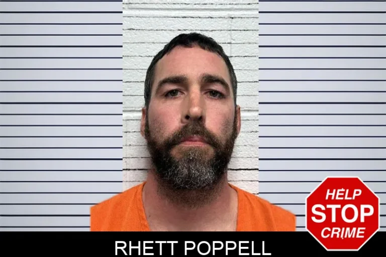 Rhett Poppell mugshot – Dade County , Georgia Rhett Poppell