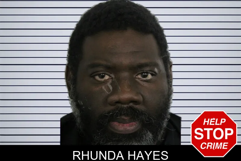 Rhunda Hayes mugshot