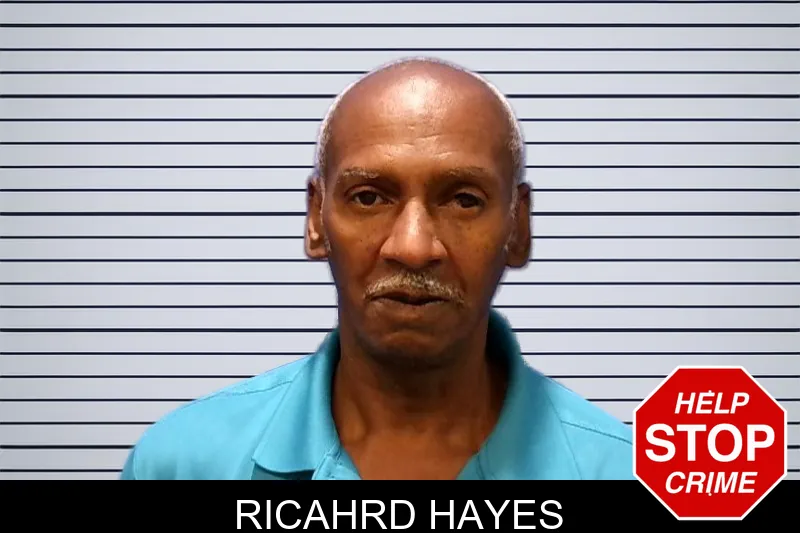 Ricahrd Hayes mugshot