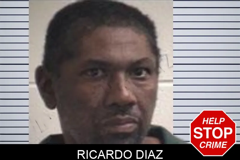 Ricardo Diaz mugshot