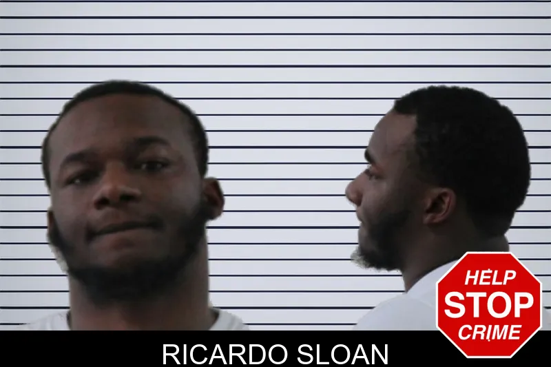 Ricardo Sloan mugshot