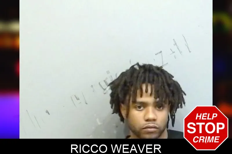 Ricco Weaver mugshot