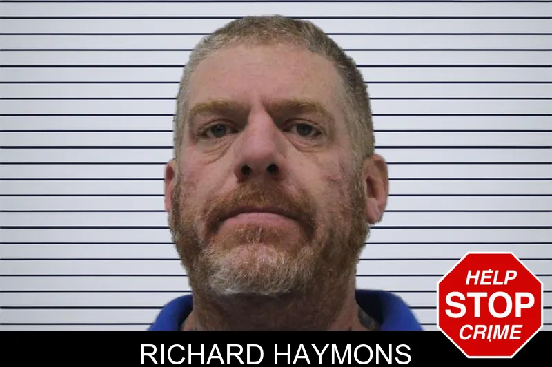Richard Haymons mugshot