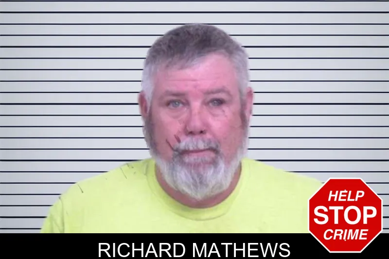 Richard Mathews mugshot