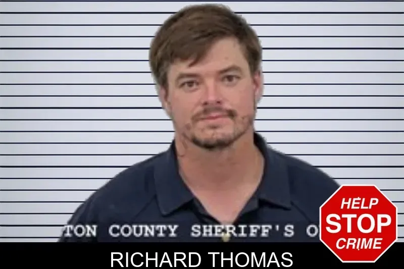 Richard Thomas mugshot