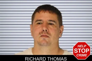 Richard Thomas mugshot