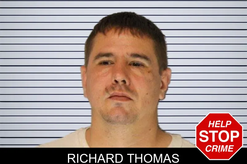 Richard Thomas mugshot