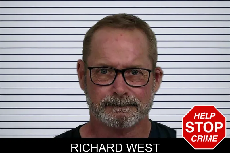 Richard West mugshot