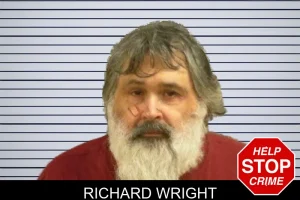 Richard Wright mugshot