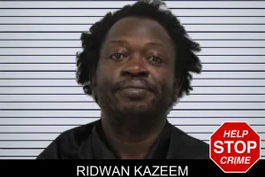 Ridwan Kazeem mugshot