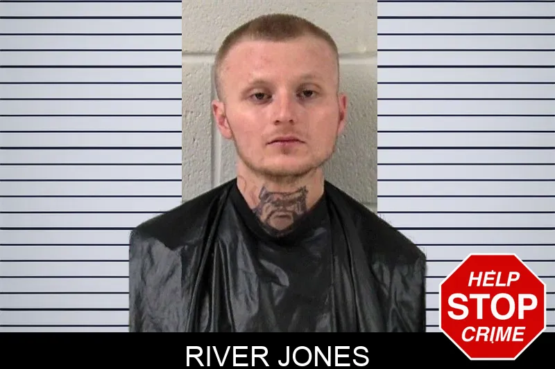 River Jones mugshot