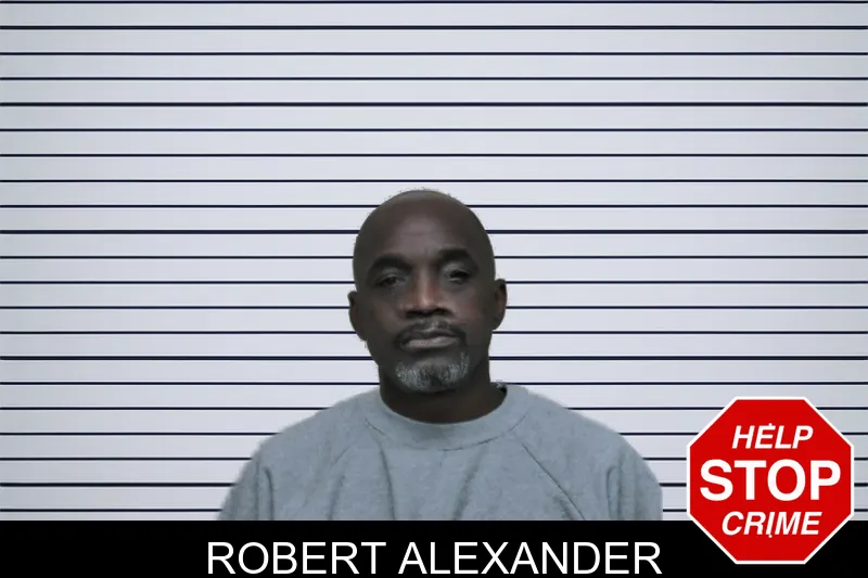 Robert Alexander mugshot