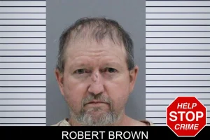 Robert Brown mugshot