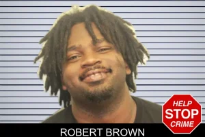 Robert Brown mugshot