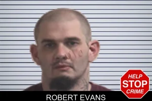 Robert Evans mugshot