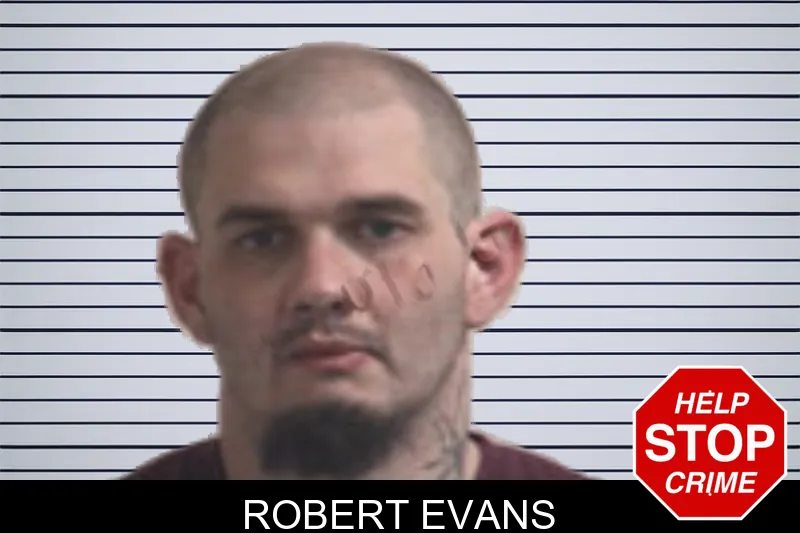 Robert Evans mugshot