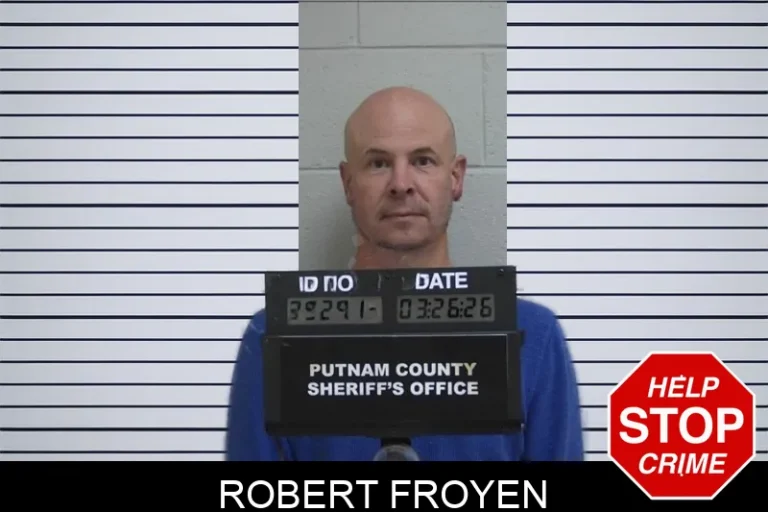 Robert Froyen mugshot – Putnam County , Georgia Robert Froyen