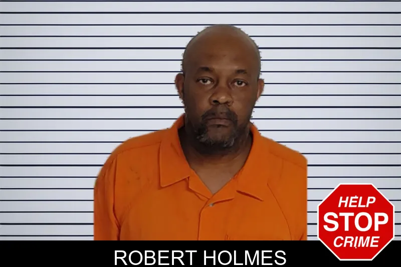 Robert Holmes mugshot