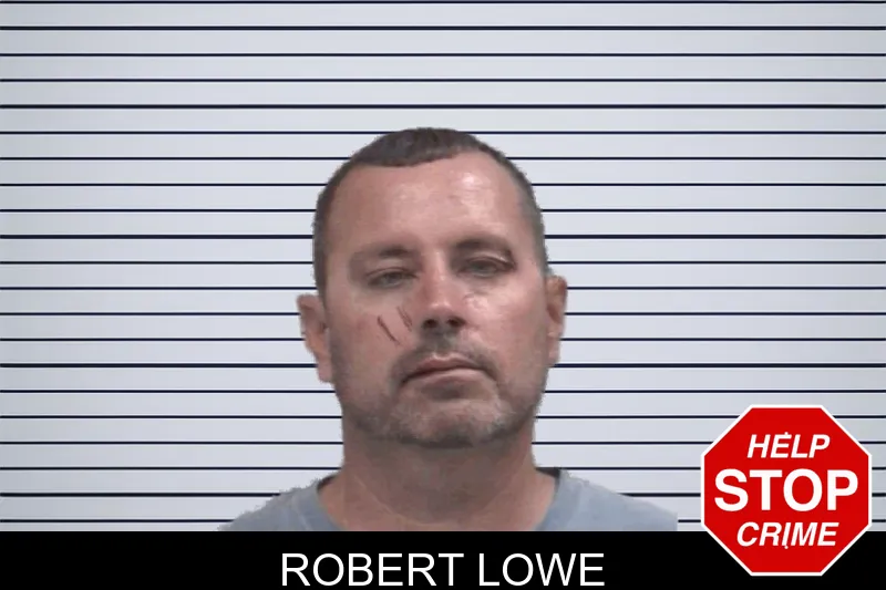 Robert Lowe mugshot