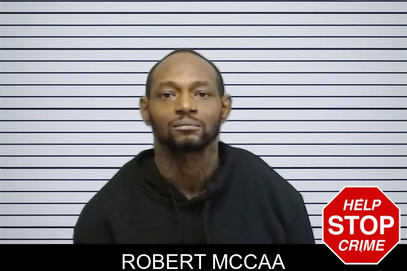 Robert McCaa mugshot