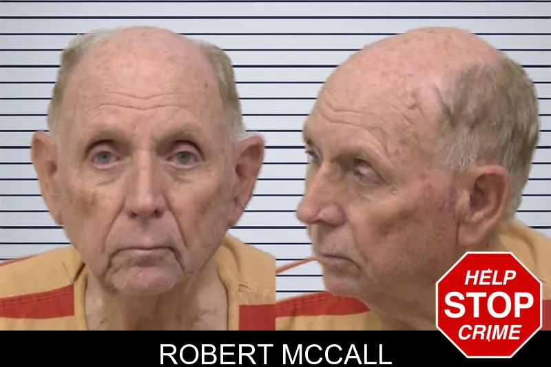 Robert McCall mugshot