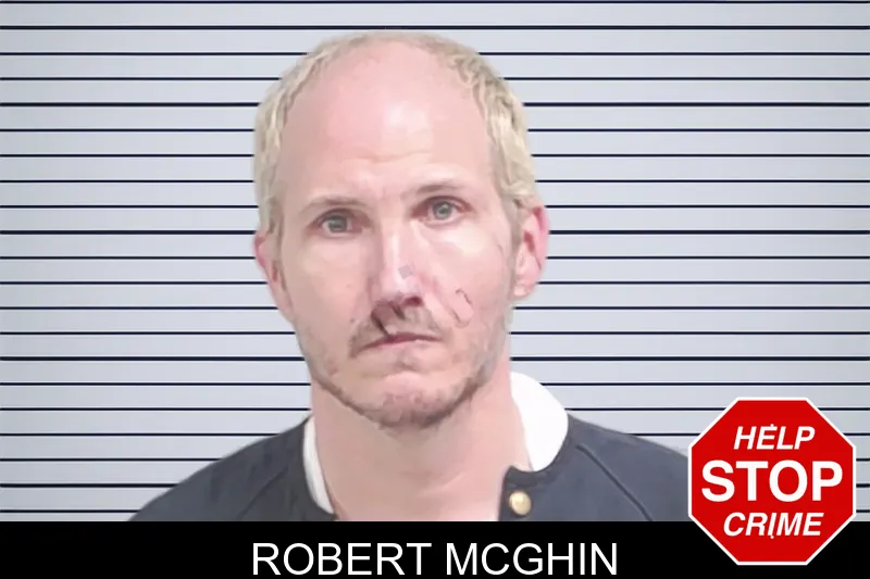Robert McGhin mugshot