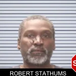 Robert Stathums mugshot
