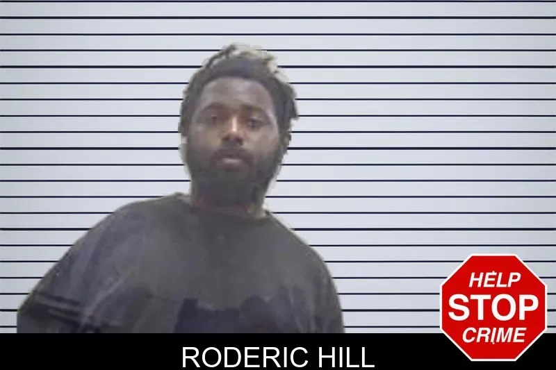 Roderic Hill mugshot