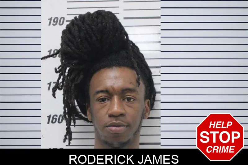 Roderick James mugshot