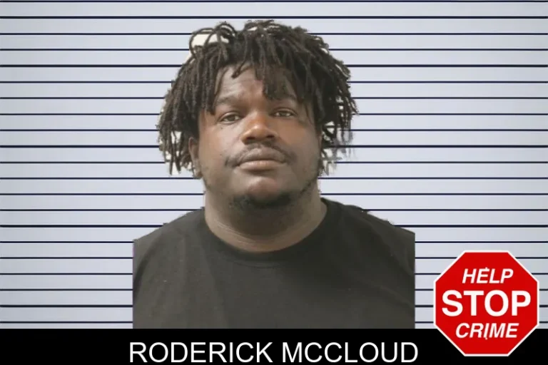 Roderick McCloud mugshot – Toombs County , Georgia Roderick McCloud