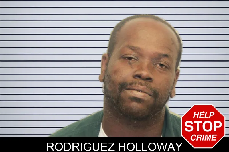 Rodriguez Holloway mugshot