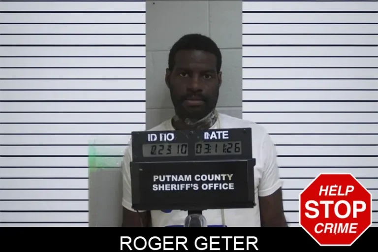 Roger Geter mugshot – Putnam County , Georgia Roger Geter