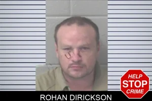 Rohan Dirickson mugshot